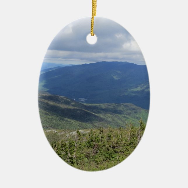 Ornement En Céramique Une vue de Mt Washington (Devant)
