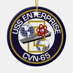 Ornement En Céramique USS Enterprise de correction seulement -