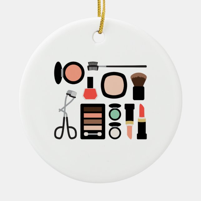 Ornement En Céramique Variété de maquillage (Devant)