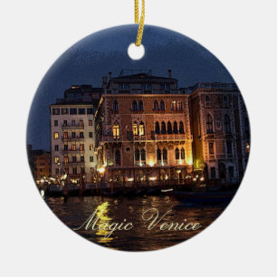 Ornement En Céramique Venise Magique