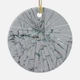 Ornement En Céramique Verre cassé