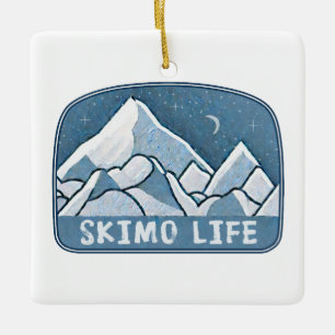 Ornement En Céramique Vie Skimo