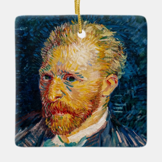 Ornement En Céramique Vincent Van Gogh - Autoportrait (Devant)