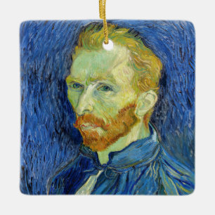 Ornement En Céramique Vincent van Gogh - Autoportrait à la palette