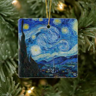 Ornement En Céramique Vincent Van Gogh La Nuit étoilée