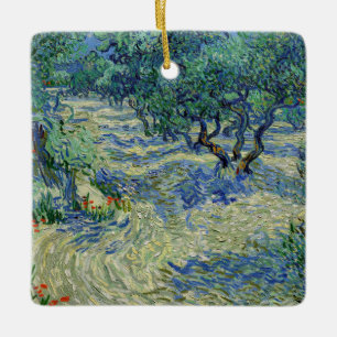 Ornement En Céramique Vincent van Gogh - Olive Orchard