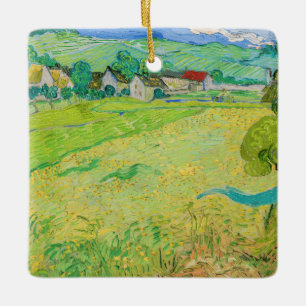 Ornement En Céramique Vincent van Gogh - Vue des Vessenots près d'Auvers