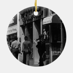 Ornement En Céramique Vintage Angleterre Londres Boutiques Carnaby stree