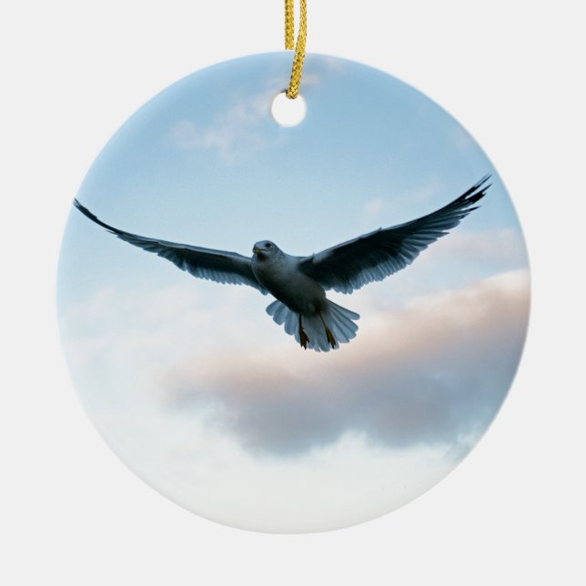 Ornement En Céramique Votre libre juste comme Jonathan Livingston (Devant)