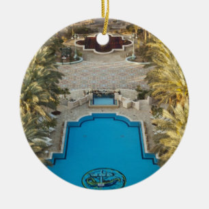 Ornement En Céramique Vue dégagée Herods Palace Hotel piscine