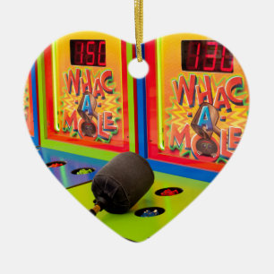 Ornement En Céramique Wha A Mole Arcade