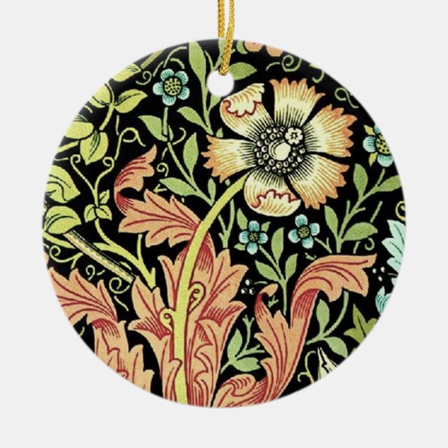 Ornement En Céramique William Morris Compton Fond d'écran classique (Devant)