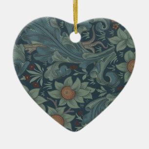 Ornement En Céramique William Morris Orchard Art Motif
