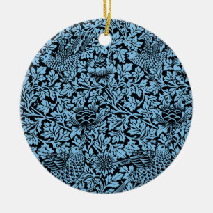 Ornement En Céramique William Morris Particularités Florales Anénome d'o