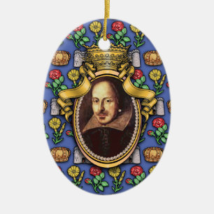 Ornement En Céramique William Shakespeare