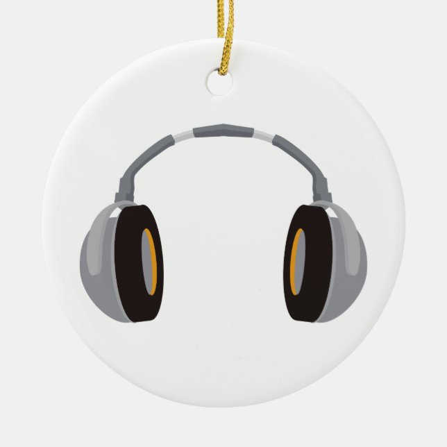 Ornement En Céramique Wireless Headphone (Devant)