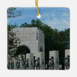 Ornement En Céramique Wreath II commémorative 2ème guerre mondiale à Was