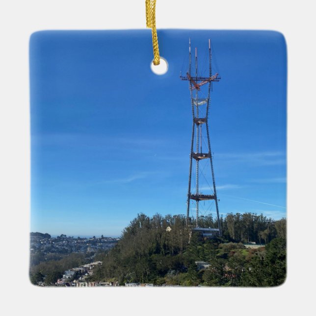 Ornement En Céramique X.ITINERARIES : Le point culminant de SF (Devant)
