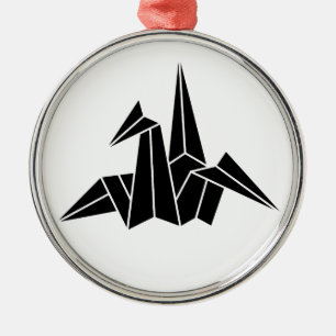 ORNEMENT EN MÉTAL 折 鶴 り