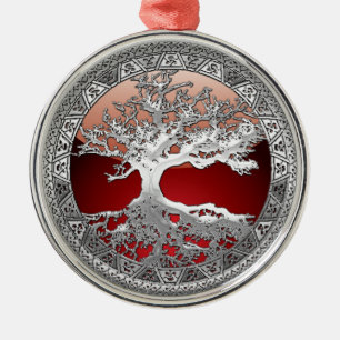 Ornement En Métal [200] Cétic Tree of Life