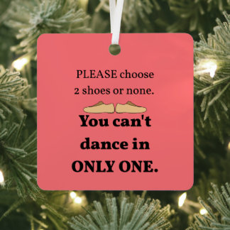 Ornement En Métal 2 Chaussures ou Aucun Saumon Pacifique