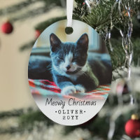 2 Photo N'Importe Quel Texte Meowy Christmas Cat S