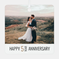 5 ans Anniversaire Photo Keepsaké