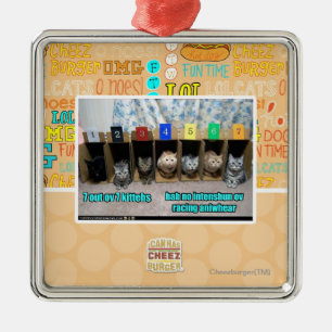 Ornement En Métal 7 kittehs d'OV 7