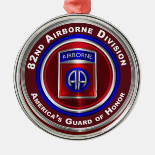 Ornement En Métal 82e division aéroportée Garde d’honneur de l’Améri