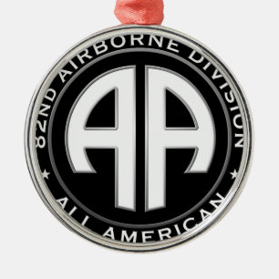 Ornement En Métal 82e division aéroportée Patch Décontracté
