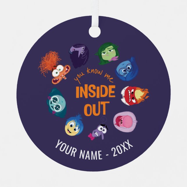 Ornement En Métal À L'Intérieur, Vous Me Connaissez À L'Intérieur Du (Recto)