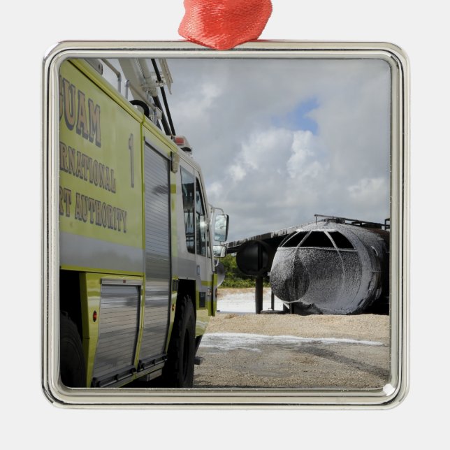 Ornement En Métal Aéroport WONPAT de Guam (Devant)