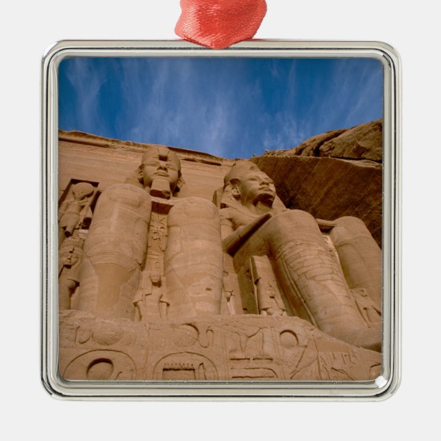 Ornement En Métal Afrique, Égypte, Abou Simbel, Ramses II et (Devant)