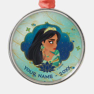 Ornement En Métal Aladdin   Graphique de profil latéral Jasmine