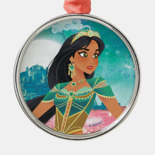 Ornement En Métal Aladdin   Jasmine "Femme de nombreux rêves"