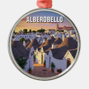 Ornement En Métal Alberobello Italie maisons Trulli Voyage