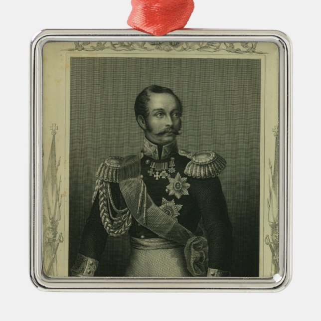 Ornement En Métal Alexandre II de la Russie (Devant)