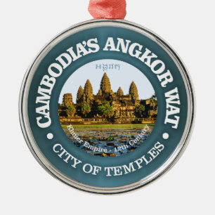Ornement En Métal Angkor Wat