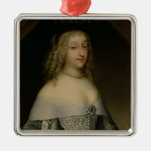 Ornement En Métal Anne de Gonzaga princesse Palatine