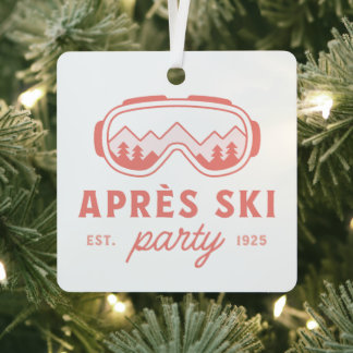 Ornement En Métal Apres ski girls party pink aesthetic