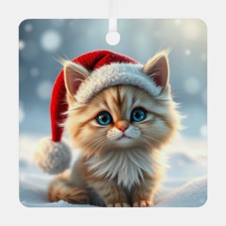 Ornement En Métal Arbre de Noël Kitty