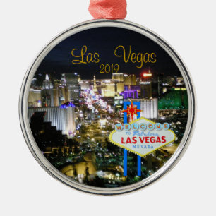 Ornement En Métal Arc rouge de l'ornement des fêtes de Las Vegas