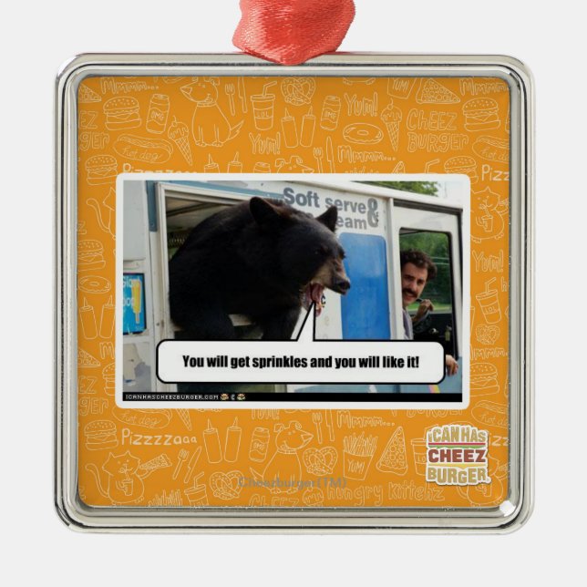 Ornement En Métal Arrose (Devant)