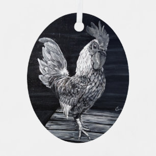 Ornement En Métal Artie l'ornement du poulet