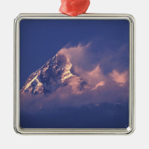 Ornement En Métal Asie, Népal. Machhapuchhare