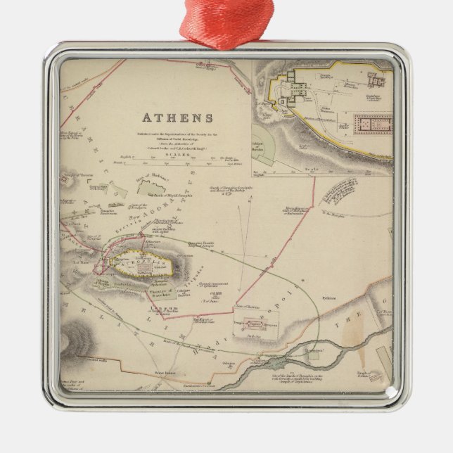 Ornement En Métal Athènes, Acropole (Devant)