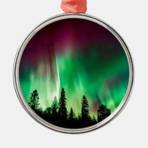 Ornement En Métal aurora boréale