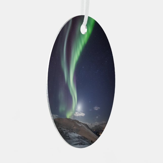 Ornement En Métal Aurora Borealis Norvège (Avant droite)