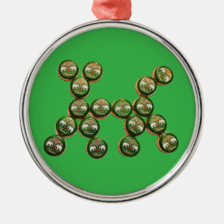 Ornement En Métal ​🐶 Authentic Chang Beer Cap Dog