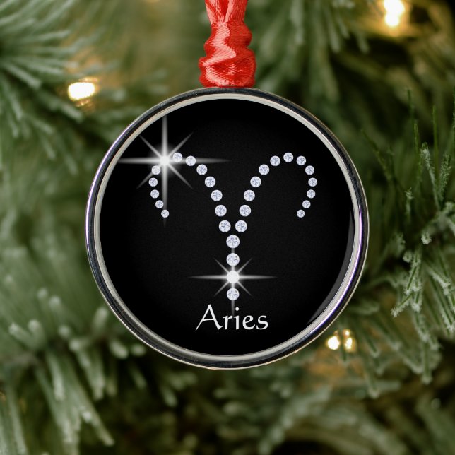 Ornement En Métal Baies diamant étincelantes (Arbre)
